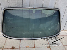 Load image into Gallery viewer, 77-85 Mercedes Benz W123 Rear Windshield glass with frame and seal 1236701380
