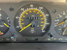 Load image into Gallery viewer, 86-93 Mercedes Benz W124  instrument cluster 168k tested OK
