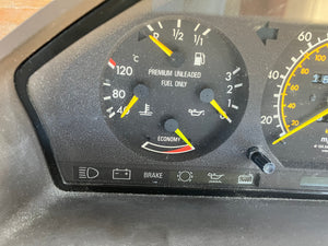 86-93 Mercedes Benz W124  instrument cluster 168k tested OK