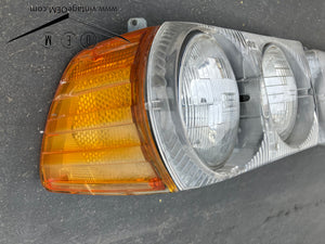 72-89 Mercedes Benz W107 OEM headlights Bosch, pair