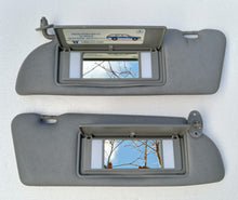 Load image into Gallery viewer, 79-91 Mercedes Benz W126 a pair of sun visors, grey mint
